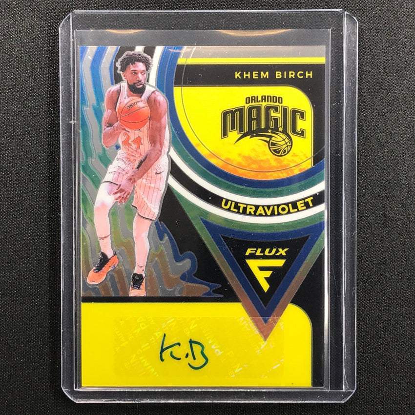 2020-21 Flux KHEM BIRCH Ultraviolet Signatures Auto #KHE