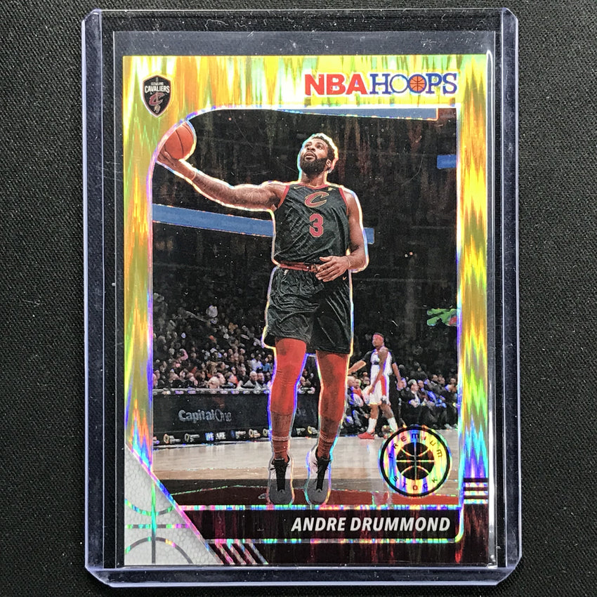 2019-20 Hoops Premium Andre Drummond Hybrid Flash Gold 1/10