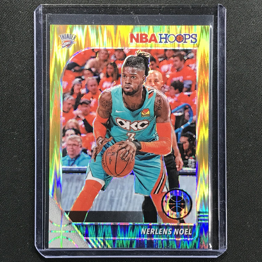 2019-20 Hoops Premium Nerlens Noel Hybrid Flash Gold 3/10