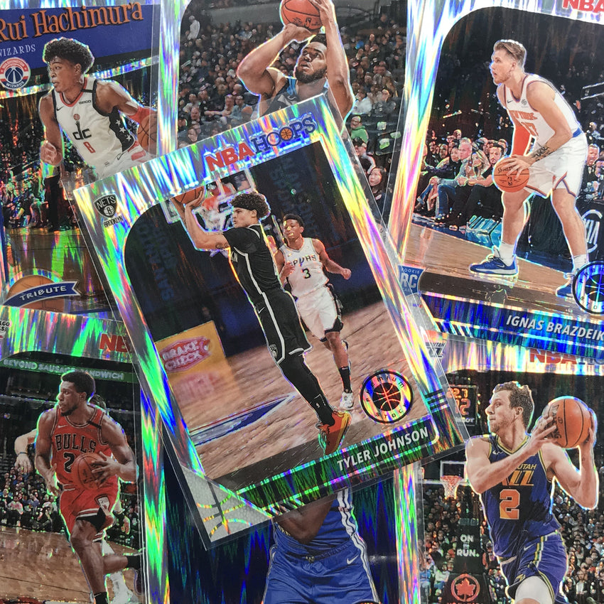 2019-20 Hoops Premium Bruno Fernando Hybrid Rookie Flash Silver No 228