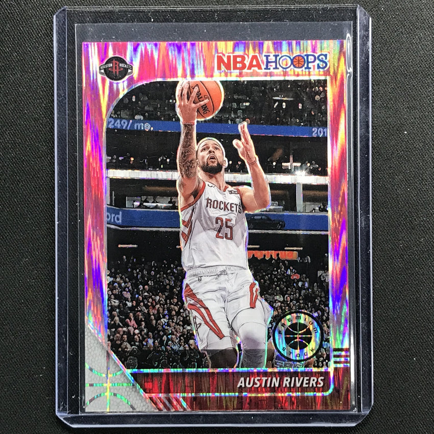 2019-20 Hoops Premium Austin Rivers Hybrid Flash Pink 24/25