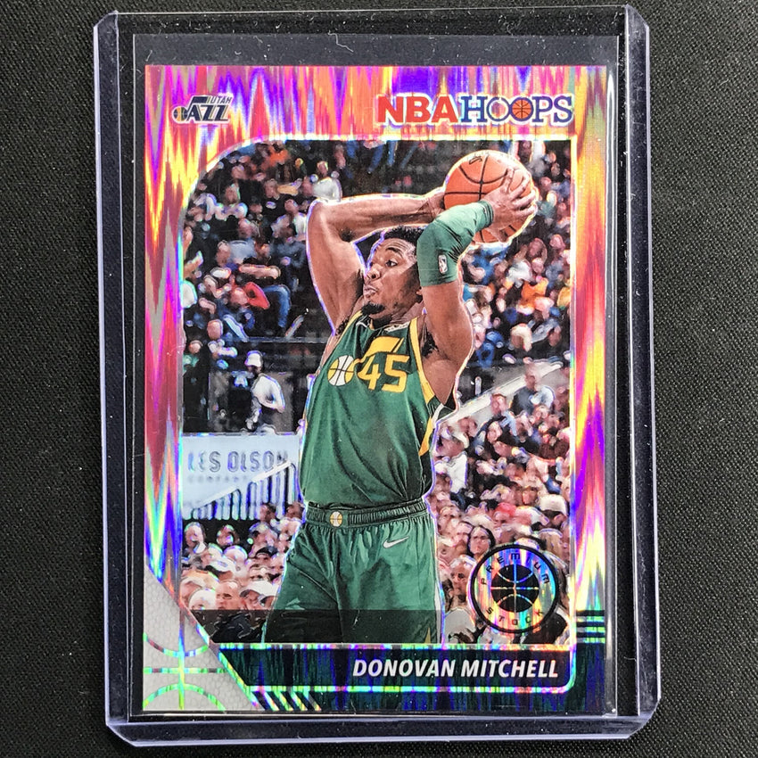 2019-20 Hoops Premium Donovan Mitchell Hybrid Flash Pink 20/25