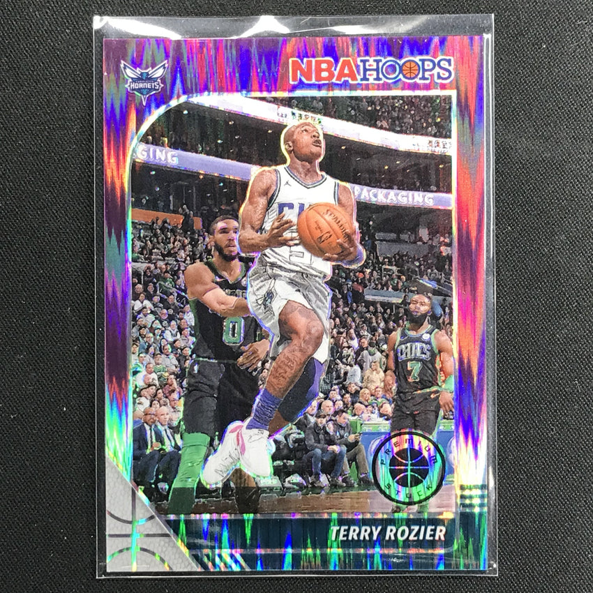 2019-20 Hoops Premium Terry Rozier Hybrid Flash Purple 29/35