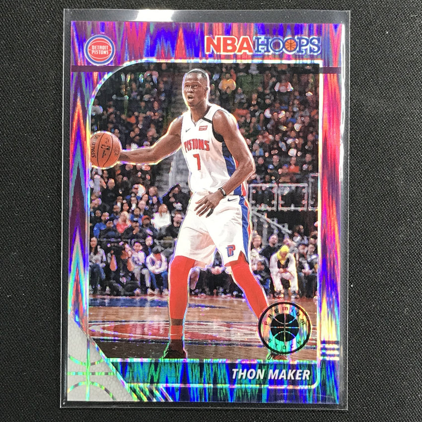 2019-20 Hoops Premium Thon Maker Hybrid Flash Purple 33/35