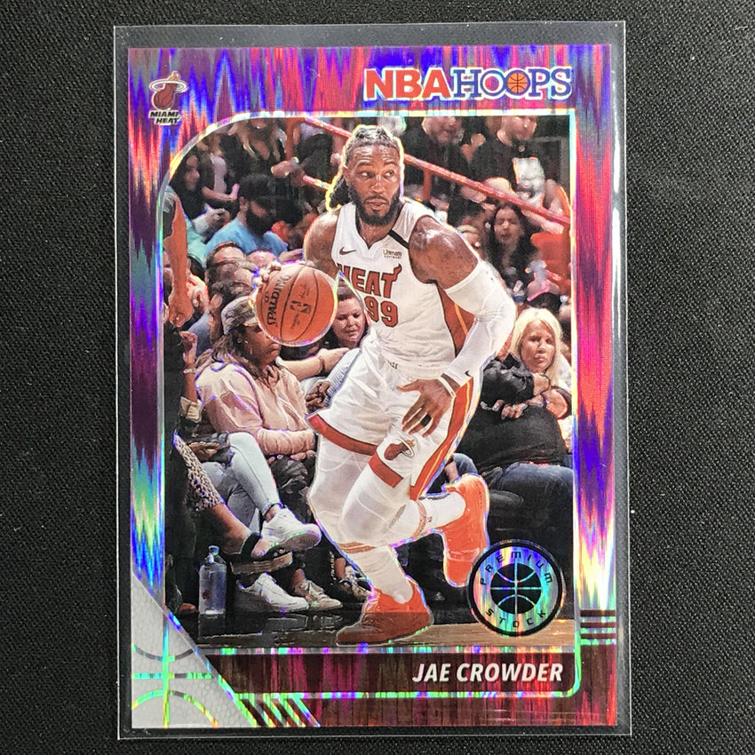 2019-20 Hoops Premium Jae Crowder Hybrid Flash Purple 20/35