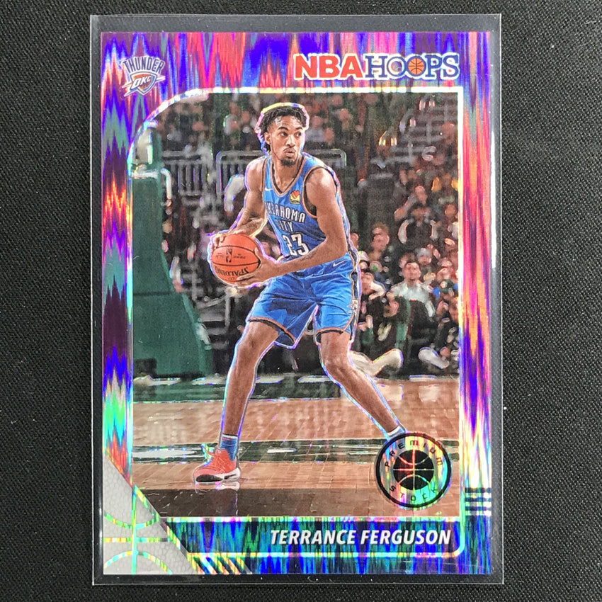 2019-20 Hoops Premium Terrance Ferguson Hybrid Flash Purple 24/35