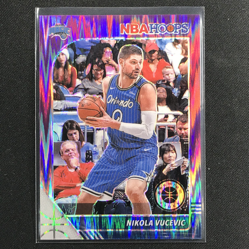 2019-20 Hoops Premium Nikola Vucevic Hybrid Flash Purple 31/35