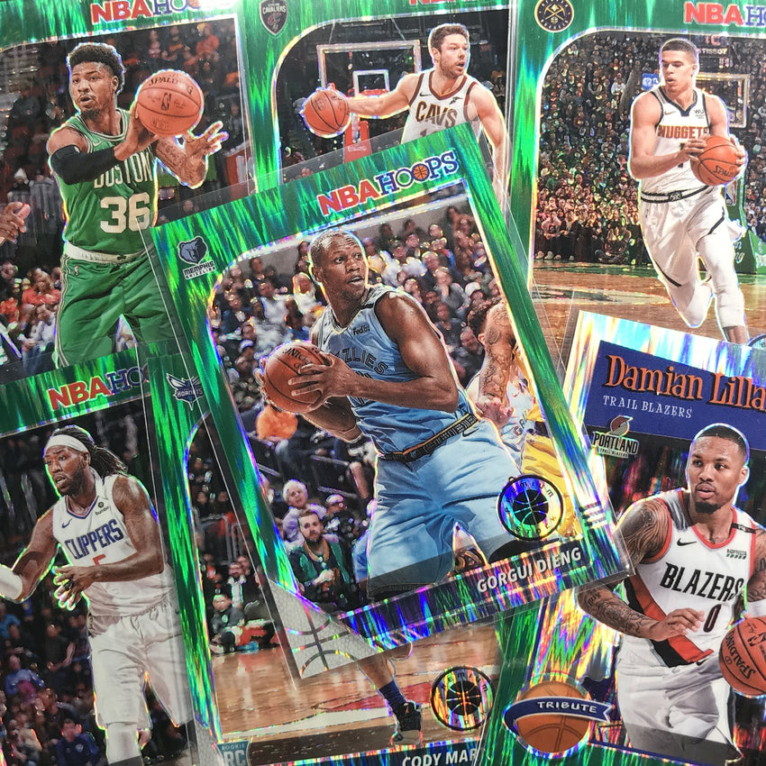 2019-20 Hoops Premium Montrezl Harrell Hybrid Flash Green 58/99