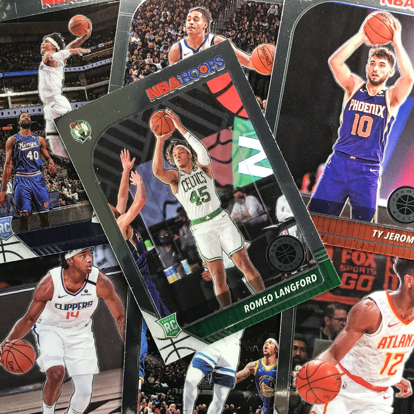 2019-20 Hoops Premium JORDAN POOLE Rookie Base #223