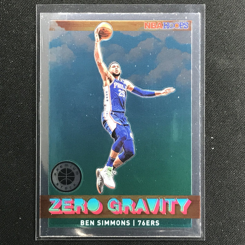2019-20 Hoops Premium BEN SIMMONS Zero Gravity Base #5