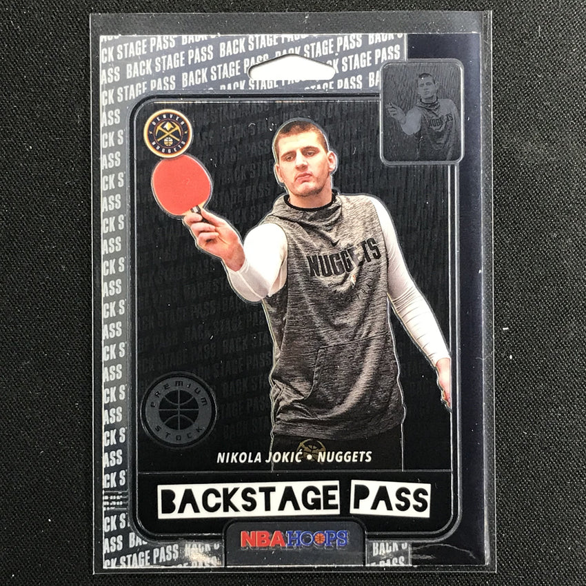 2019-20 Hoops Premium NIKOLA JOKIC Back Stage Pass Base #4