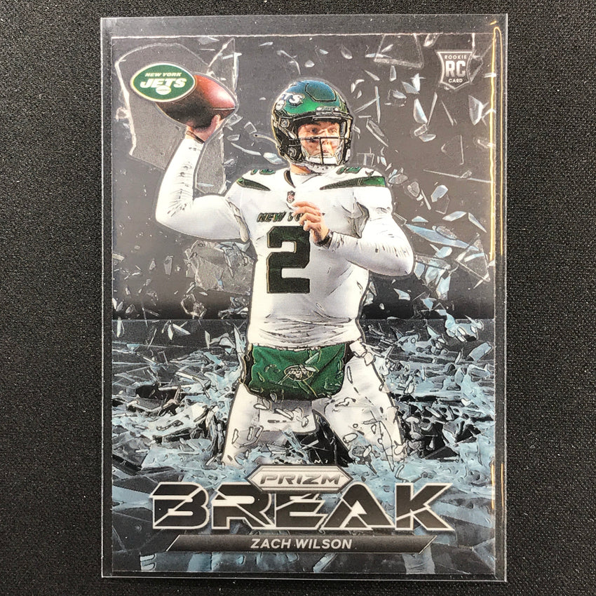 2021 Prizm ZACH WILSON Rookie Prizm Break Base #4