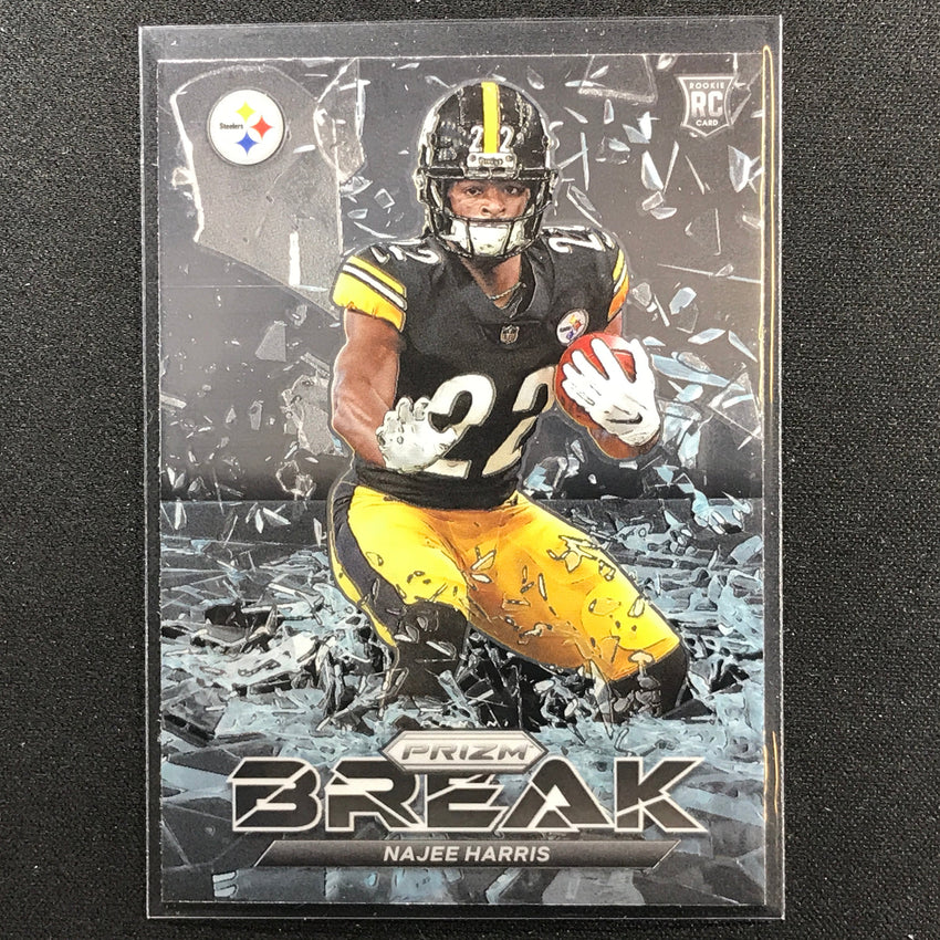 2021 Prizm Najee Harris Rookie Prizm Break Base No 9