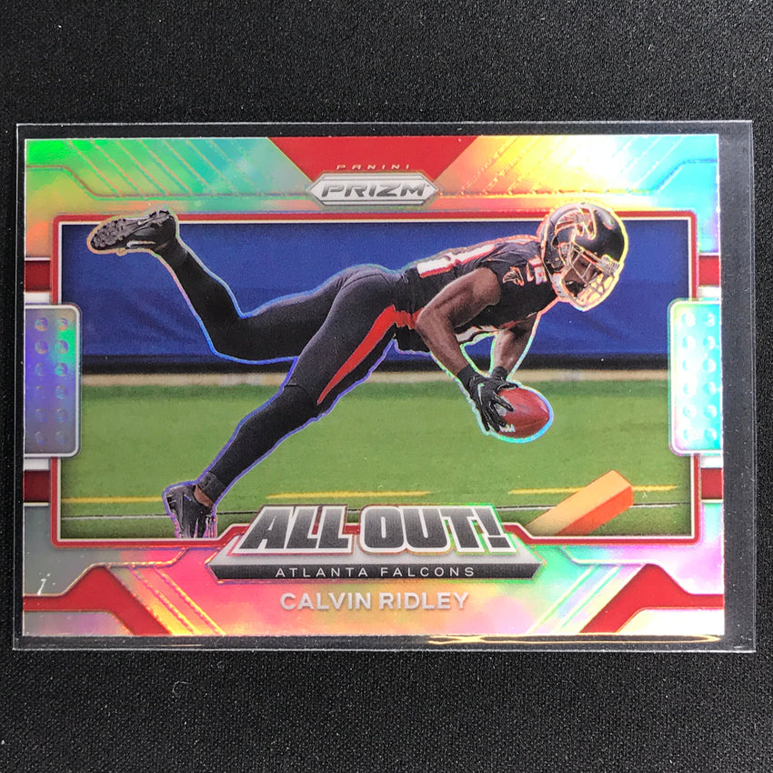 2021 Prizm Calvin Ridley All Out Silver No 29