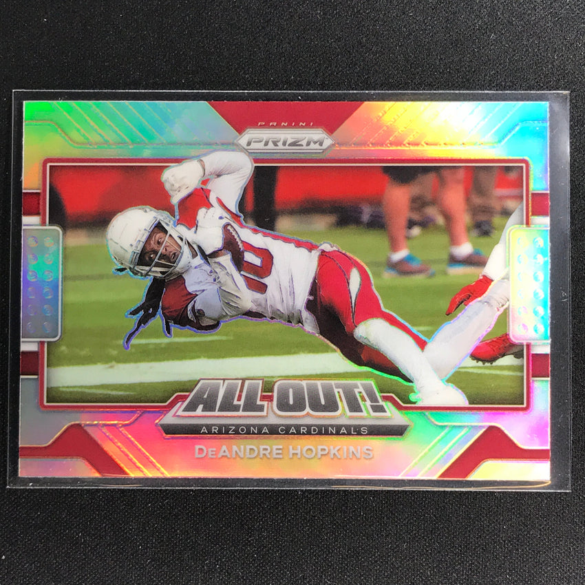 2021 Prizm Deandre Hopkins All Out Silver No 32