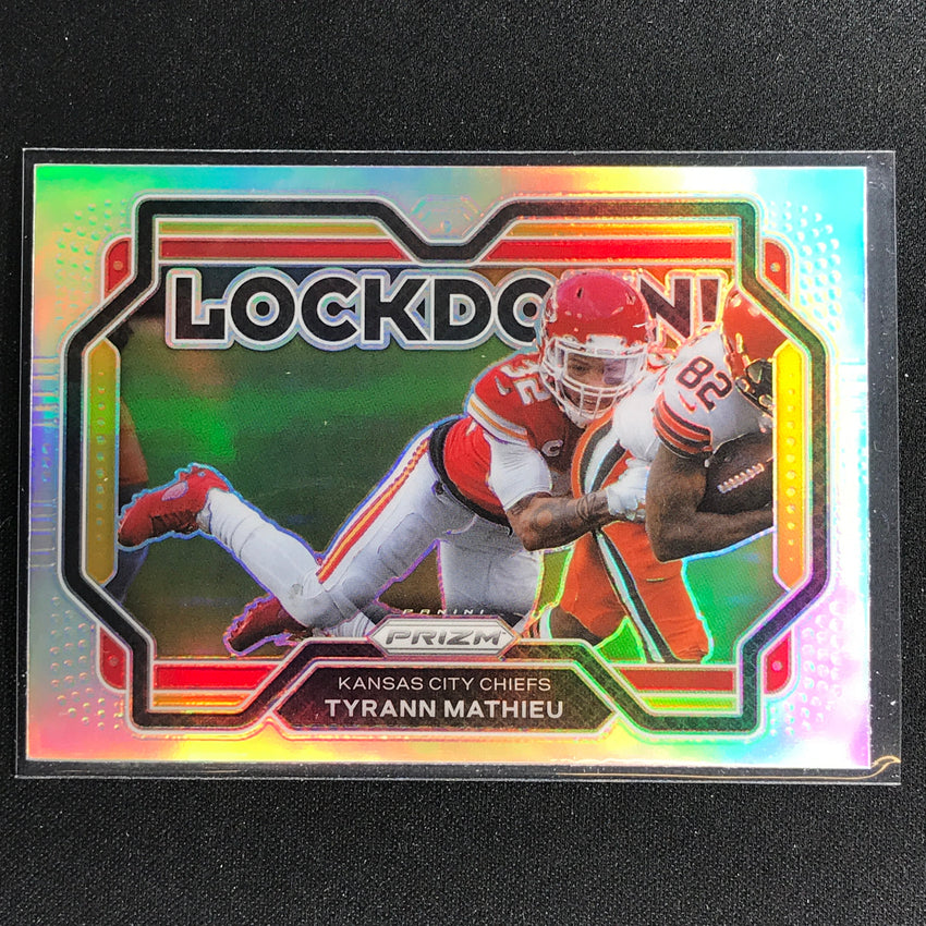 2021 Prizm Tyrann Mathieu Lockdown Silver No 8