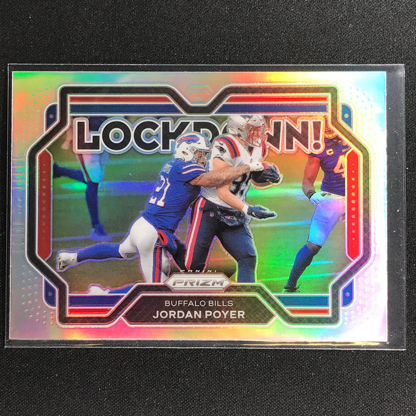 2021 Prizm Jordan Poyer Lockdown Silver No 11