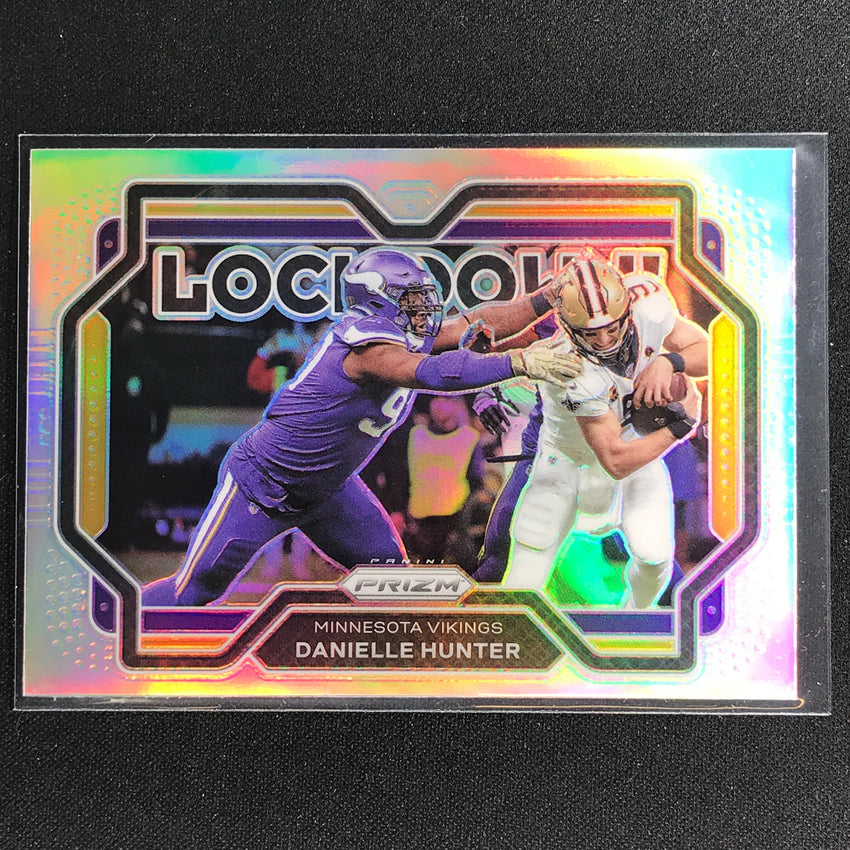 2021 Prizm Danielle Hunter Lockdown Silver No 17