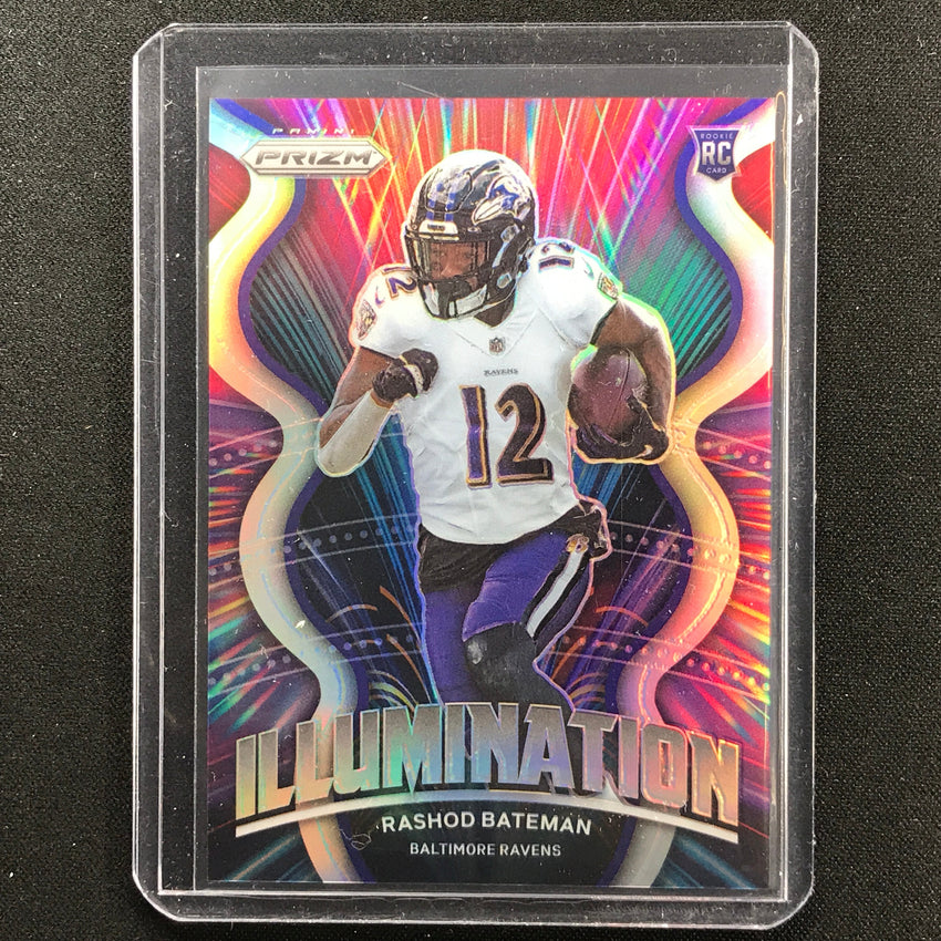 2021 Prizm Rashod Bateman Illumination Rookie Ssp No 10