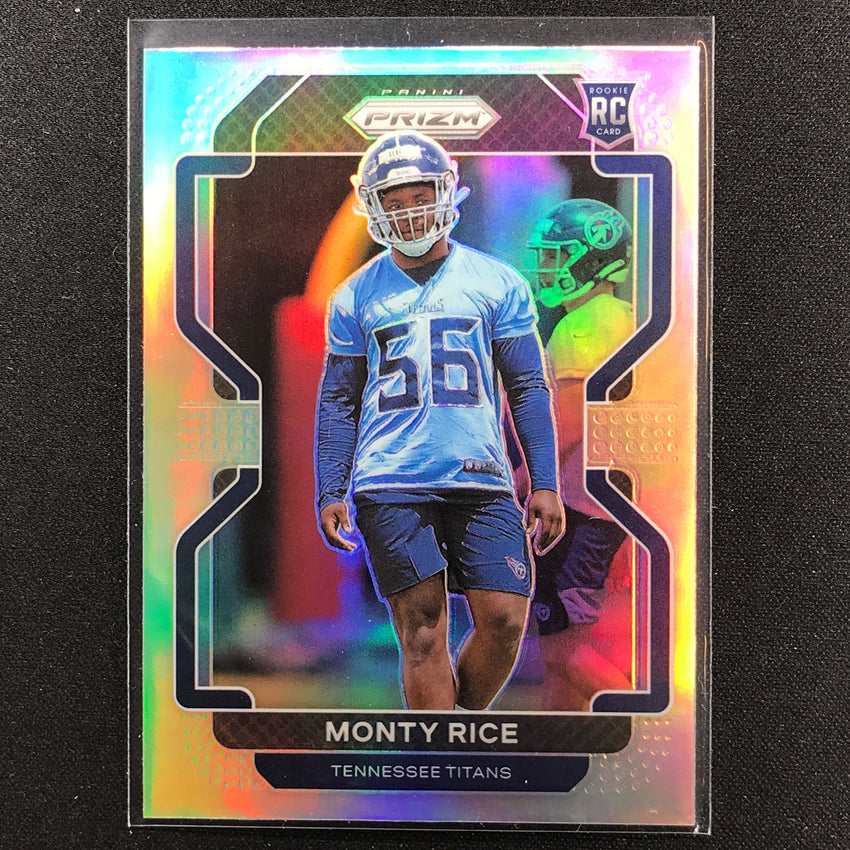 2021 Prizm MONTY RICE Rookie Silver #420