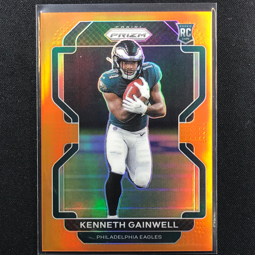 2021 Prizm Kenneth Gainwell Rookie Orange 13/249