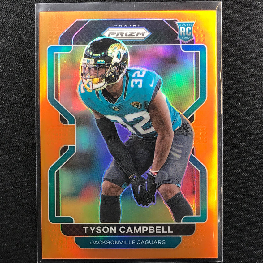2021 Prizm Tyson Campbell Rookie Orange 46/249