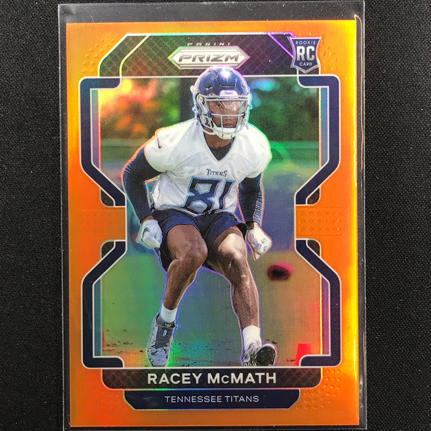 2021 Prizm Racey Mcmath Rookie Orange 152/249