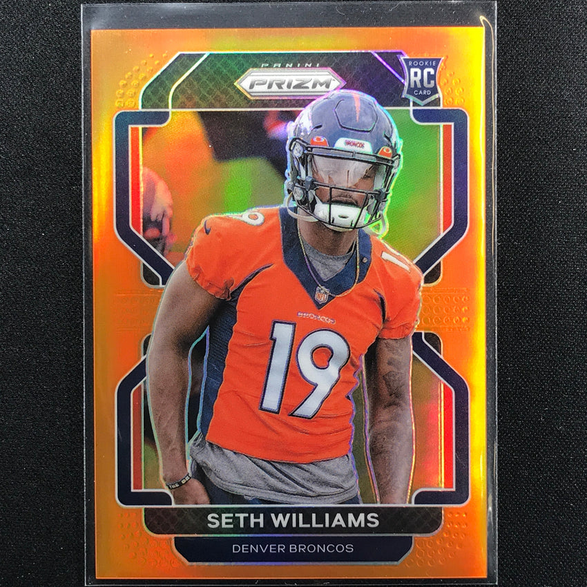 2021 Prizm Seth Williams Rookie Orange 161/249