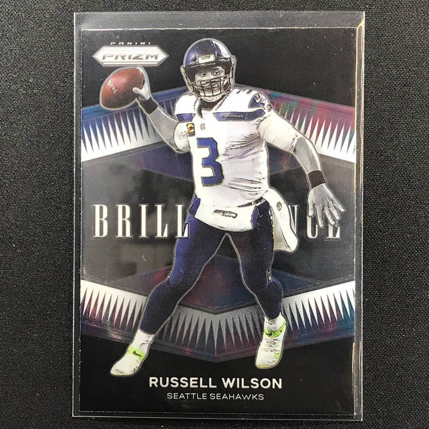 2021 Prizm Russell Wilson Brilliance Base No 5