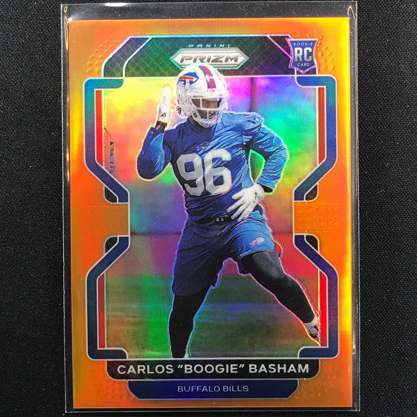 2021 Prizm Carlos Boogie Rookie Orange 31/249