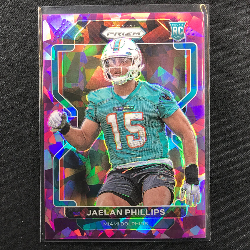 2021 Prizm Jaelan Phillips Rookie Purple Ice 154/225