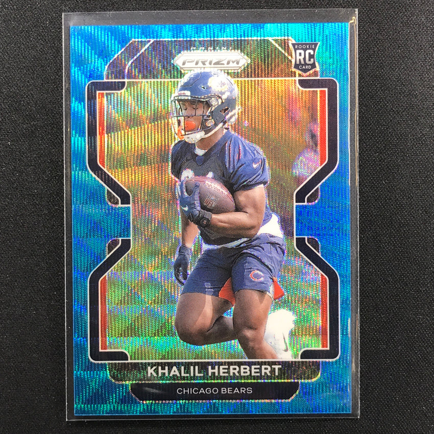 2021 Prizm Khalil Herbert Rookie Blue Wave 189/199