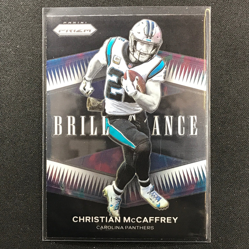 2021 Prizm Christian Mccaffrey Brilliance Base No 8