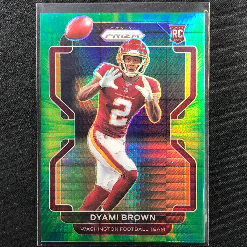 2021 Prizm Dyami Brown Rookie Hyper 27/175