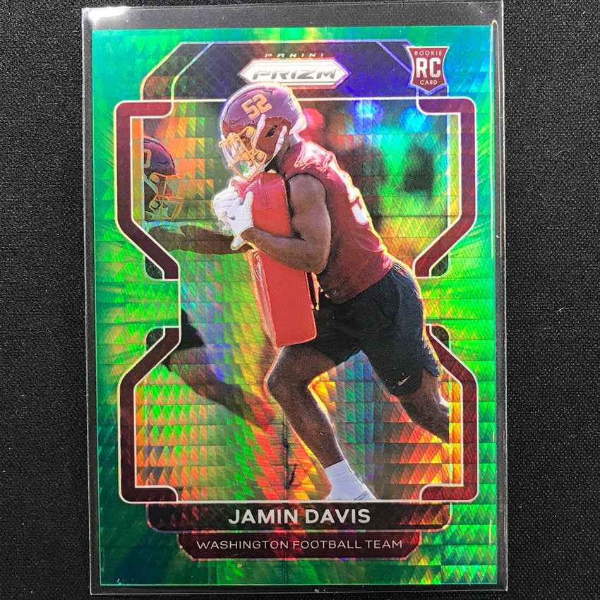 2021 Prizm Jamin Davis Rookie Hyper 121/175