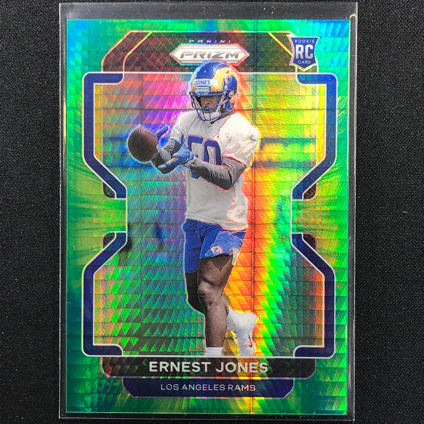 2021 Prizm Ernest Jones Rookie Hyper 2/175