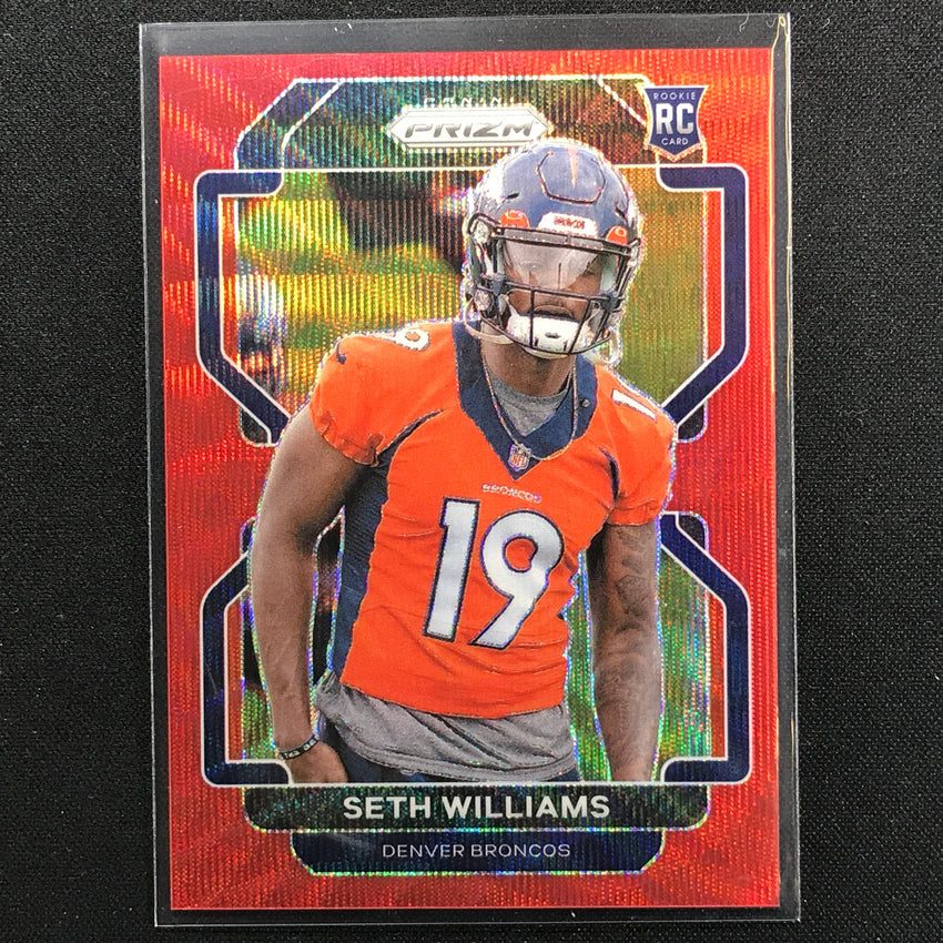 2021 Prizm Seth Williams Rookie Red Wave 75/149
