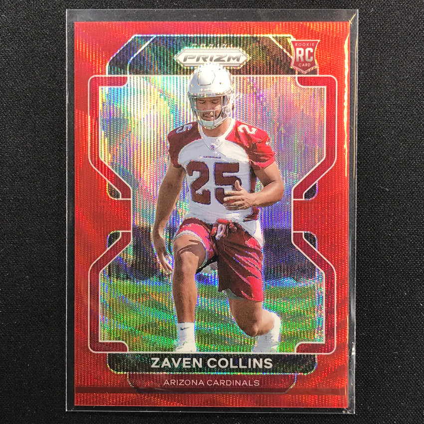 2021 Prizm Zaven Collins Rookie Red Wave 83/149