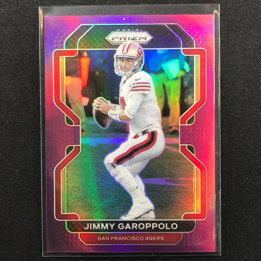 2021 Prizm Jimmy Garoppolo Purple 26/125