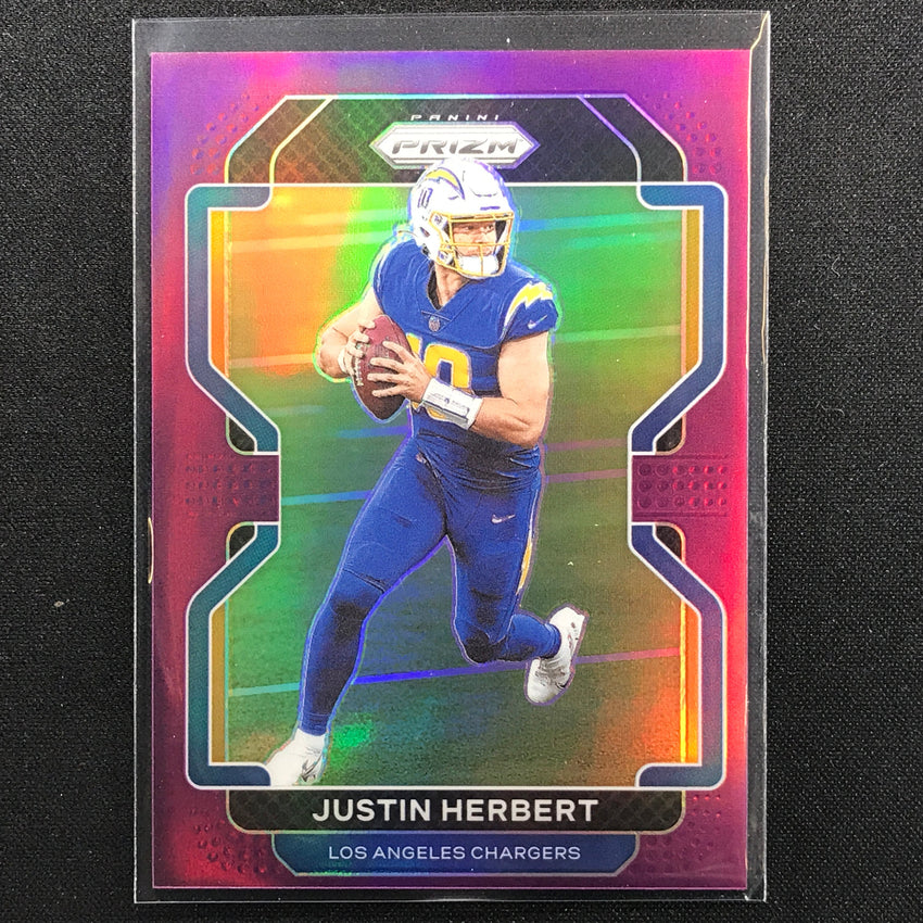 2021 Prizm Justin Herbert Purple 40/125