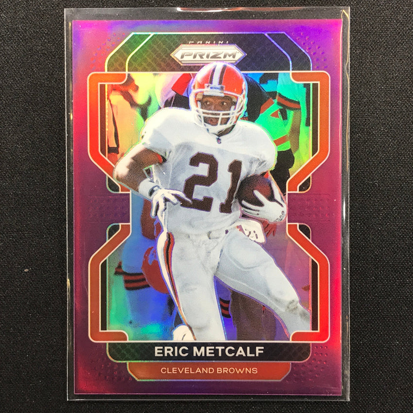 2021 Prizm Eric Metcalf Purple 44/125