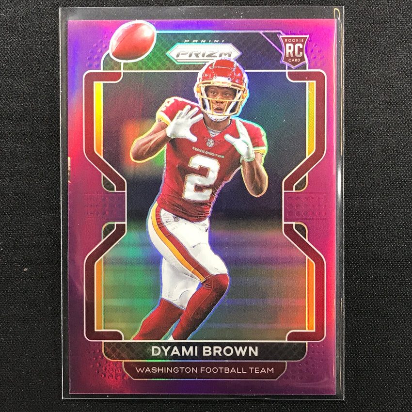 2021 Prizm Dyami Brown Rookie Purple 98/125