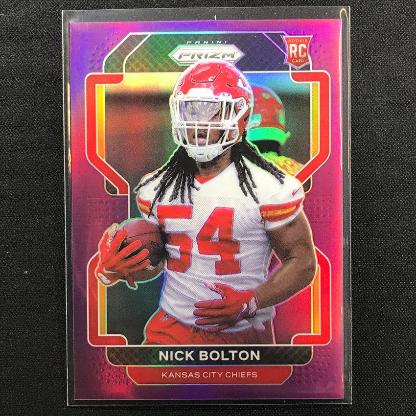 2021 Prizm Nick Bolton Rookie Purple 104/125