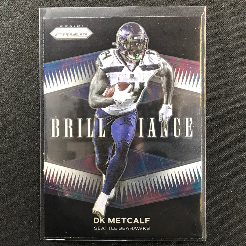 2021 Prizm Dk Metcalf Brilliance Base No 16
