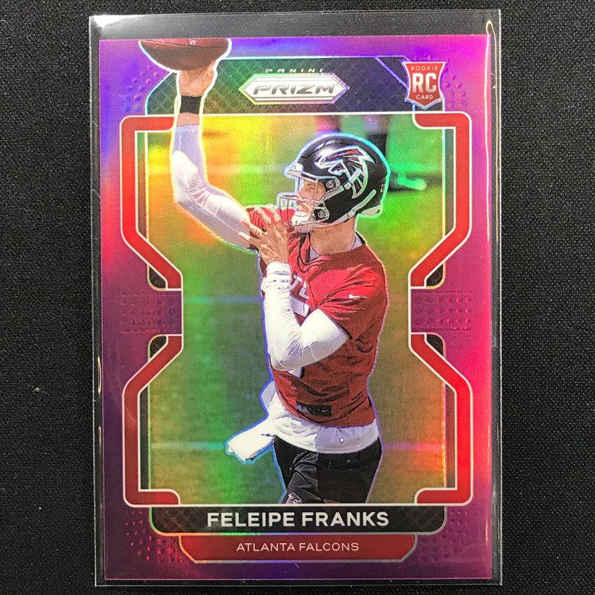 2021 Prizm Feleipe Franks Rookie Purple 57/125