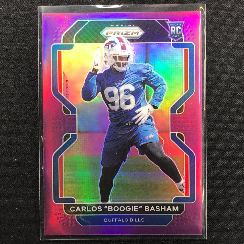 2021 Prizm Carlos Boogie Basham Rookie Purple 109/125