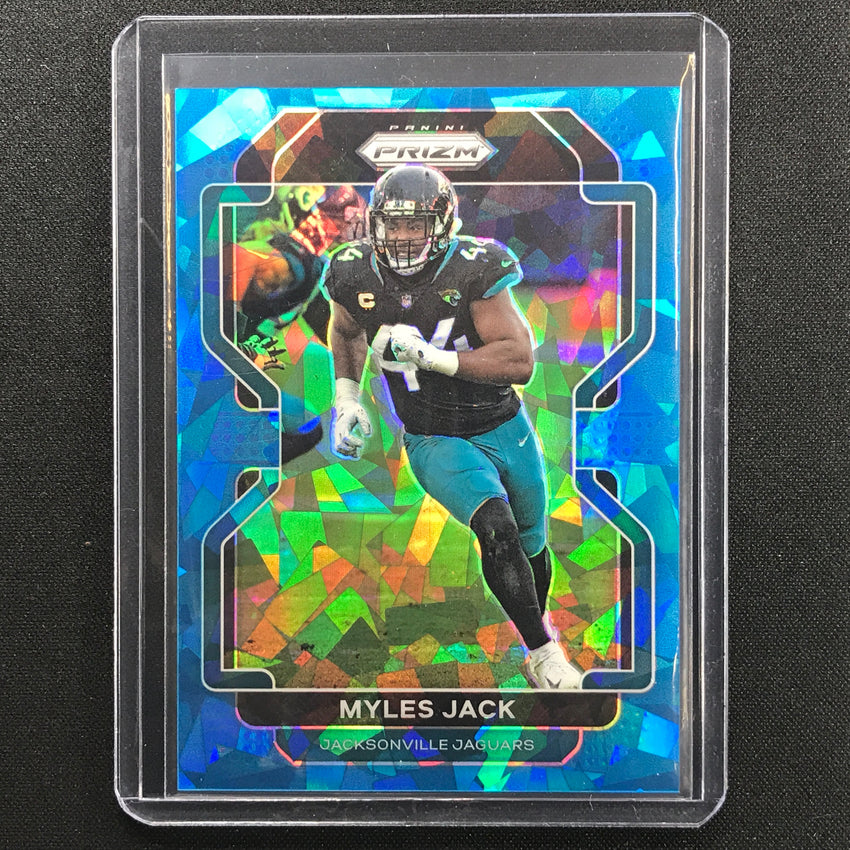 2021 Prizm Myles Jack Blue Ice 55/99