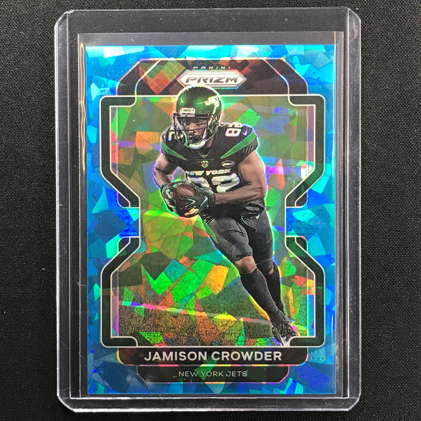 2021 Prizm Jamison Crowder Blue Ice 11/99