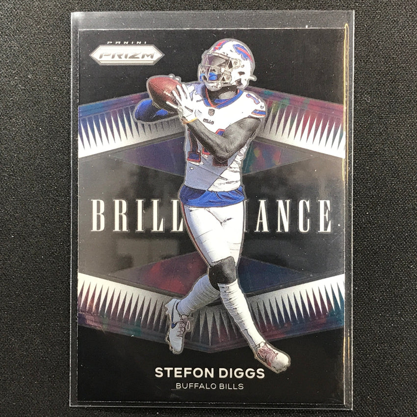 2021 Prizm Stefon Diggs Brilliance Base No 18
