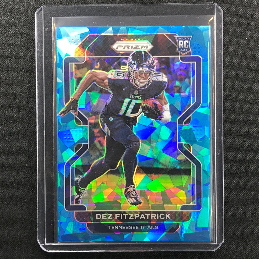 2021 Prizm Dez Fitzpatrick Rookie Blue Ice 45/99